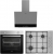 Arçelik Gri Ankastre Set OMD D 611 EI + AFM 130 I + ADE 606-2 I