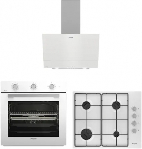 Arçelik Beyaz Ankastre Set OMD D 611 EB + AFC 240 B + ADE 605 HB