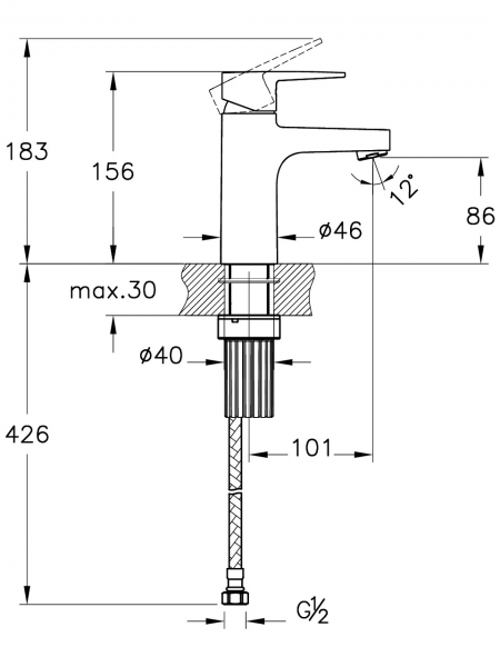 Artema Shift T30 A4368836 Lavabo Bataryası