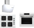 Bosch Beyaz Ankastre Set POP6C2P30O + HJG852YW0T + DWK66PJ20T
