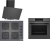 Bosch Gri Ankastre Set POP6C9P30O + HJG852YN0T + DWK64PJ70T