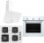 Bosch & Ferre Daylight Beyaz Ankastre Set SC406 WFA + HBF011BV1T + D087