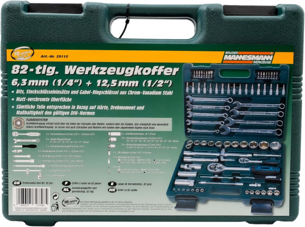 Brüder Mannesmann M29112 Lokma Takımı