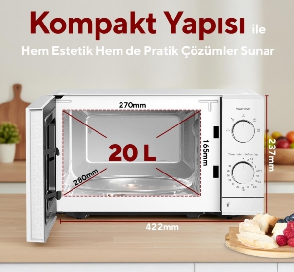 Kumtel HM-14 Mikrodalga Fırın