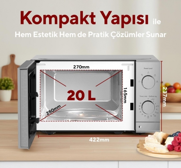 Kumtel HM-16 Mikrodalga Fırın