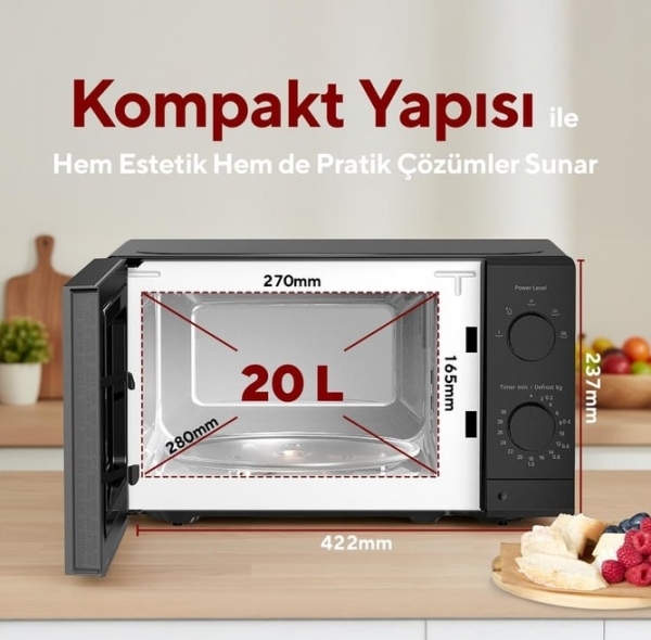 Kumtel HM-15 Mikrodalga Fırın