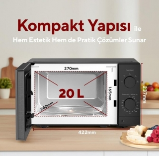 Kumtel HM-15 Mikrodalga Fırın