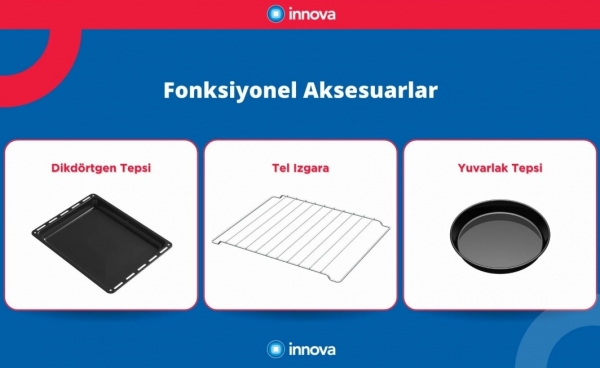 Innova 20764 Mini 27 Lt Mini Fırın