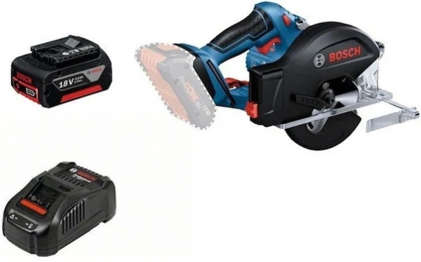 Bosch GKM 18V-50 Professional Daire Testere (Akü Dahil / 4 Ah)