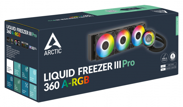 Arctic Liquid Freezer III Pro 360 ARGB İşlemci Soğutucu