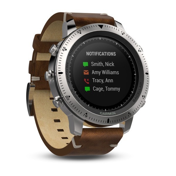 Garmin Fenix Chronos Leather Aktivite Saati