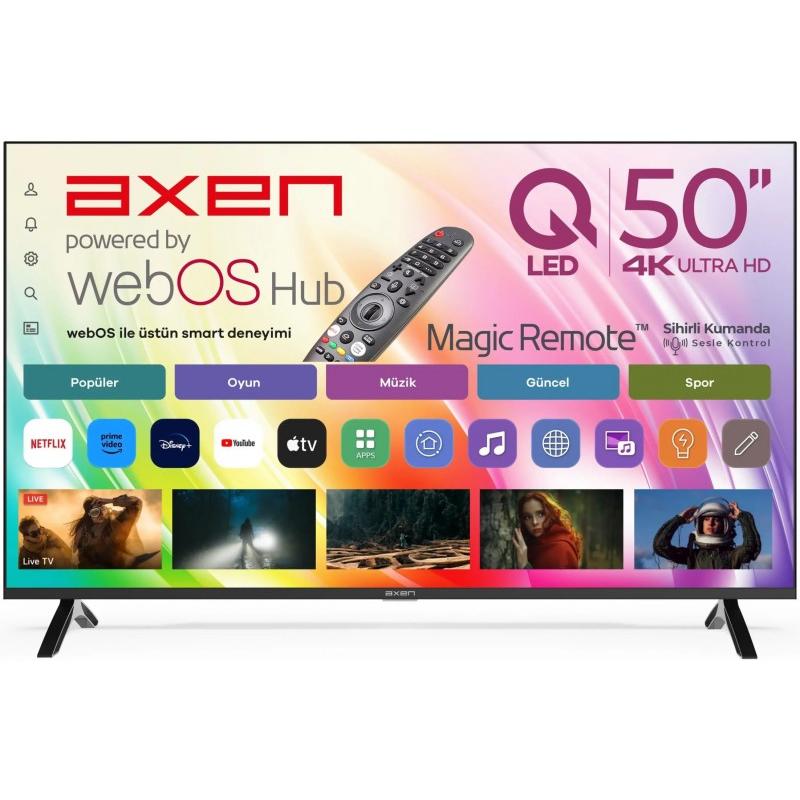 Axen AX50QMN252C-S Ultra HD (4K) TV