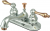 Kingston Brass KB604AL Lavabo Bataryası
