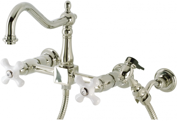 Kingston Brass KS1246PXBS Banyo Bataryası