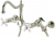 Kingston Brass KS1246PXBS Banyo Bataryası
