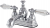 Kingston Brass KS7001WLL Lavabo Bataryası