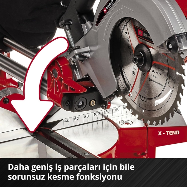 Einhell TE-SM 36/210 Li Gönye Testere (Akü Dahil / 4 Ah)