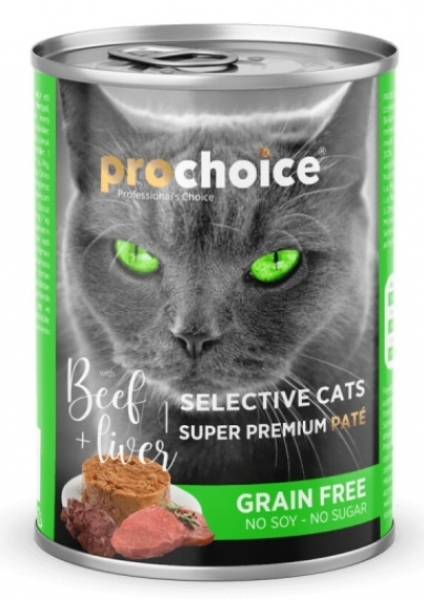 Pro Choice Prochoice Seçici Kediler Sığır Etli Ve Ciğerli 400 gr Kedi Maması
