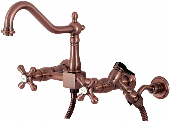 Kingston Brass KS124AXBSAC Eviye Bataryası