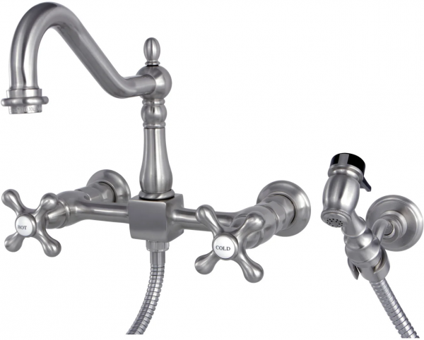Kingston Brass KS1248AXBS Eviye Bataryası