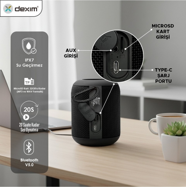 Dexim Boom SC-371 Bluetooth Hoparlör