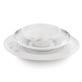 Jumbo Lace Leaf 62 Parça Yemek Takımı