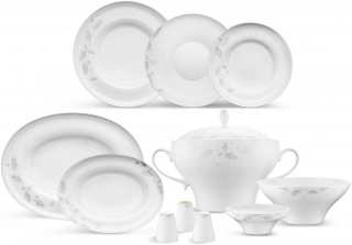 Jumbo Lace Leaf 62 Parça Yemek Takımı