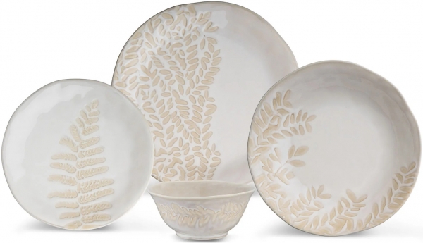 Jumbo White Pine 24 Parça Yemek Takımı