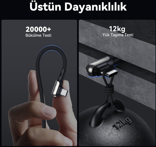Voltme Stark C2067 Şarj Kablosu (1.2 m)