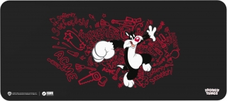 Hawk Looney Tunes Sylvester Graffiti 90x40 Mouse Pad