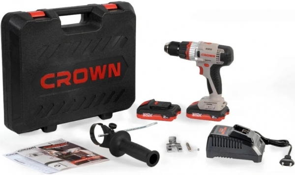 Crown CT21076HMX-2 Akülü Vidalama (2 Akülü / 2 Ah)
