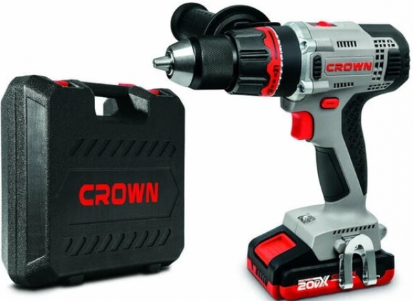 Crown CT21076HMX-2 Akülü Vidalama (2 Akülü / 2 Ah)