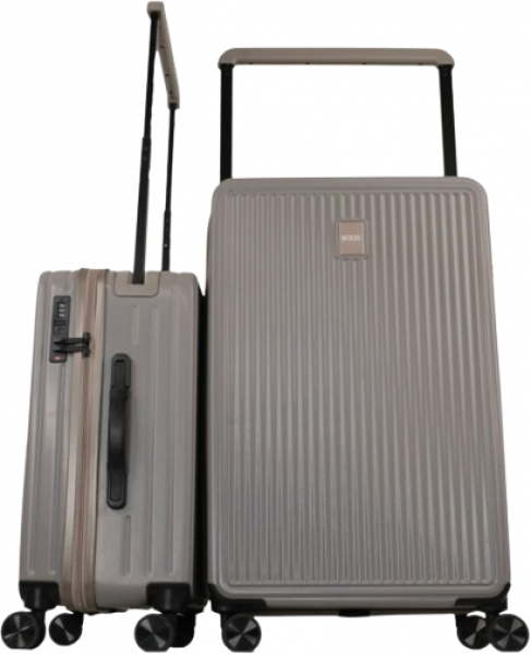 Ground Ametis 10737 ABS Orta ve Kabin Boy 2'li Valiz Seti