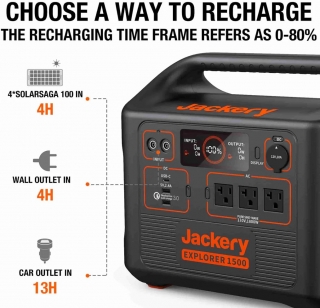 Jackery Explorer 1500 Taşınabilir Güç İstasyonu