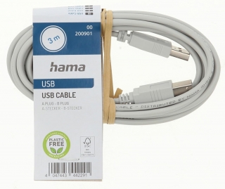 Hama 200901 USB-A to USB-B Dönüştürücü