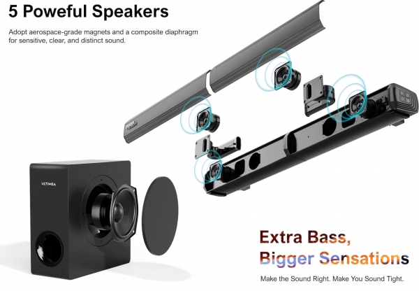 Ultimea Apollo S50 Soundbar