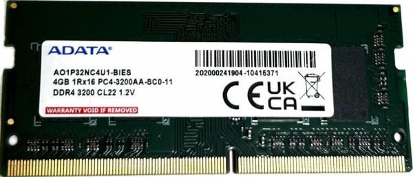 Adata AO1P32NC4U1-BIES 4 GB 3200 MT