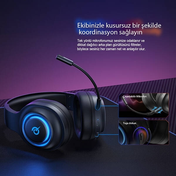 QCY HeroaD V200 Wired Kablolu Kulaklık