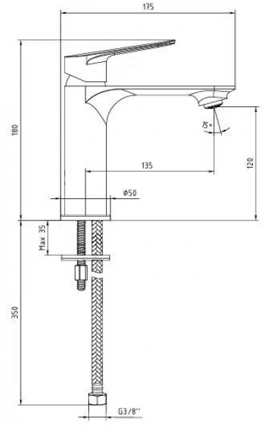 AR Fast 102188141 Lavabo Bataryası