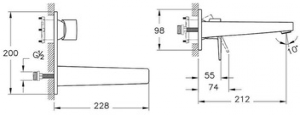 Artema Flow Square A43180 Lavabo Bataryası