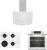 Altus Beyaz Ankastre Set ALA 189 DW + Ala 322 W + ALA 527 W