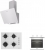 Altus Beyaz Ankastre Set ALA 159 DW + Ala 321 W + ALA 570 W