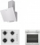 Altus Beyaz Ankastre Set ALA 159 DW + ALA 310 HW + ALA 570 W