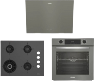 Altus Gri Set No 209 Ankastre Set ALA 189 GG + ALA 322 G + ALA 570 G
