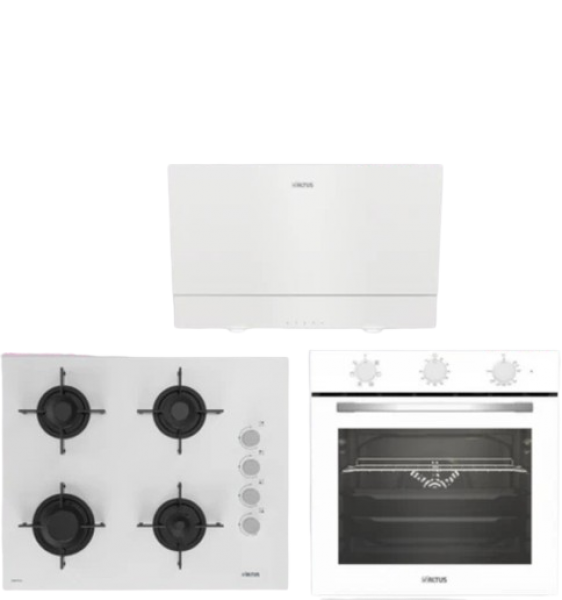 Altus Beyaz Set No 206 Ankastre Set ALA 159 DW + Ala 321 W + ALA 510 W