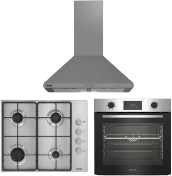 Altus Inox Set No 205 Ankastre Set ALA 181 GID + ALA 322 I + ALA 522 I