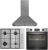 Altus  Inox Set No 205 Ankastre Set ALA 181 GID + ALA 322 I + ALA 522 I