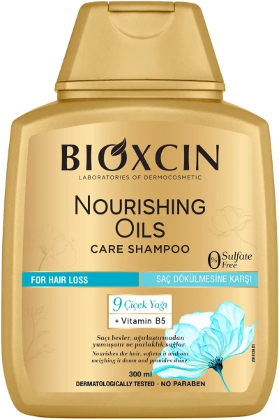 Bioxcin Besleyici Yağlar Kuru ve Yıpranmış Saçlar 300 ml Şampuan