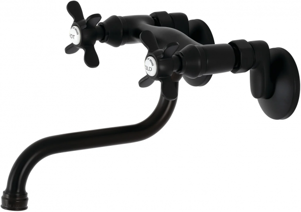 Kingston Brass KS116MB Lavabo Bataryası