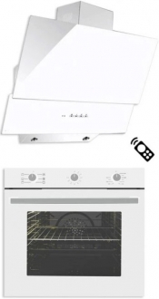 Alveus İnci Beyaz 2'li Ankastre Set  + MFA 614 + MOD 3000